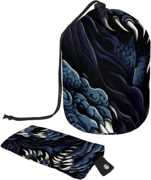 2 Pcs Cosmetic Bag bucket Travel Makeup Bags Large Capacity Soft Waterproof Portable Drawstring Cosmetic Bag, Cool Monster Claw Pop Art