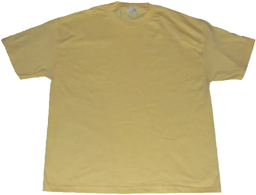 AAA Alstyle Men's Solid Plain Tshirt Pack of 6 T Shirts Large