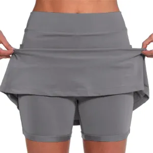 aihihe Skirts for Women 2024 Elegant Black Spandex Shorts for Women Plus Size Skorts for Women Dressy Casual Petite