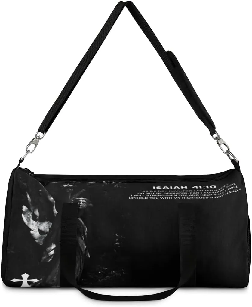 Anime Gym Bag for Women Men - Large Capacity Waterproof Workout Fitness Travel Sports Bags Fashion Street Camping Expandable Carry On Duffle Bag For Couple (BL21) PTY