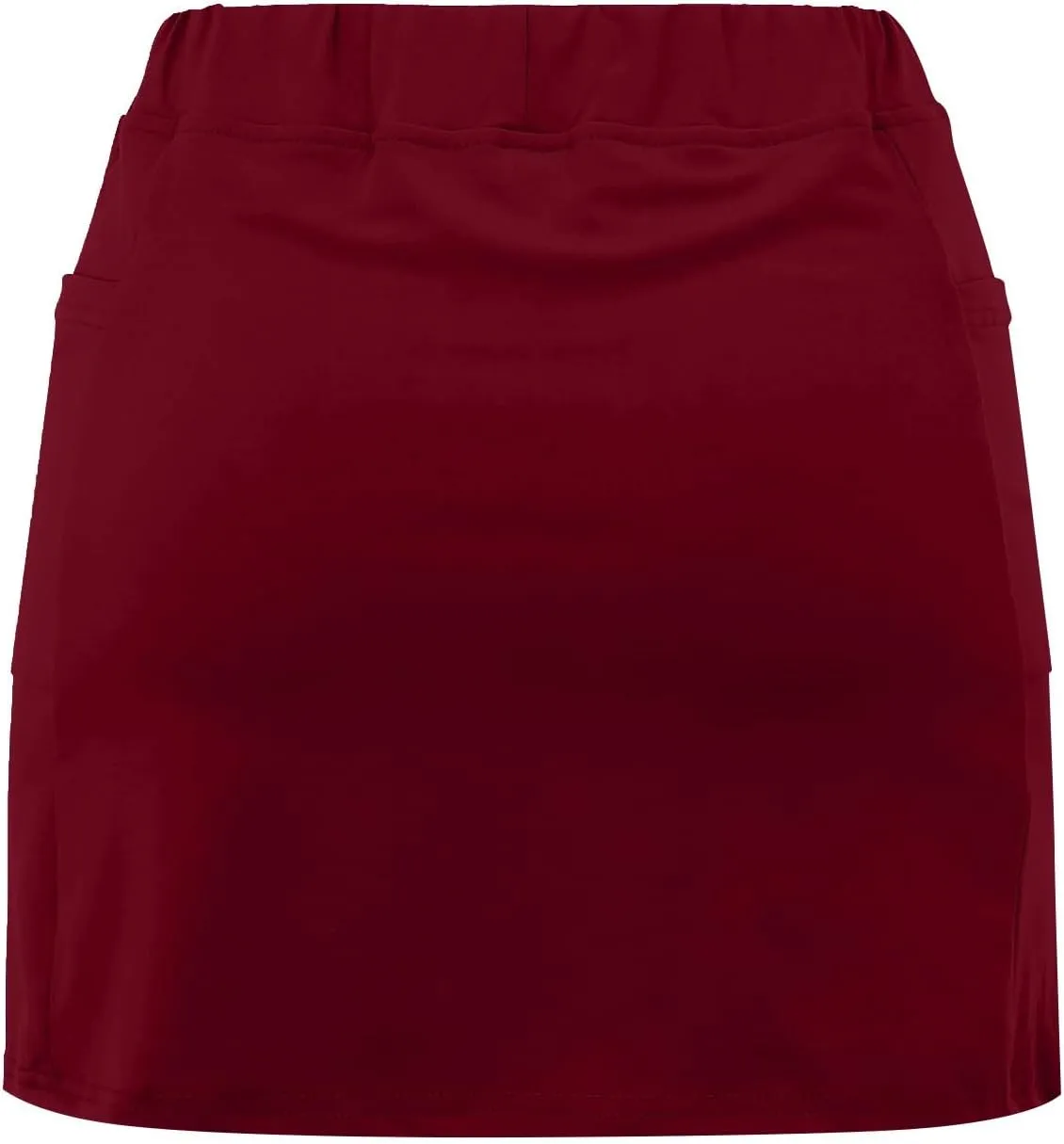 Athletic Skorts for Woman Elastic & Drawstring Tennis/Golf Skirts with Pockets Hight Waist Solid Yoga Shorts 2025