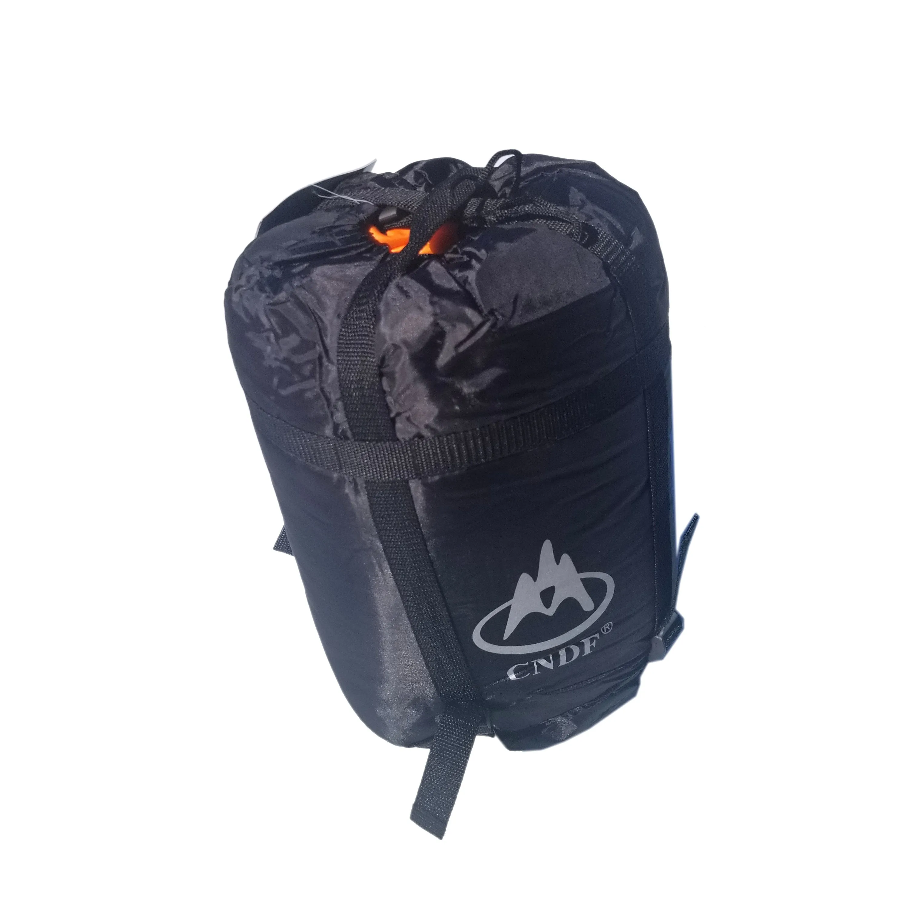 Attached or Individual Mummy Sleeping Bag, Backpacking Sleeping Bags for Adults and Kids Suitable for Camping, for Hiking Traveling, and Outdoors  10 deg F. rated; Free Compression Sack, Same Color: Both are Orange/Red