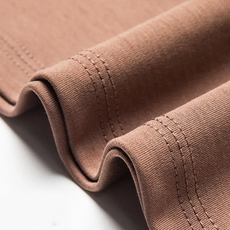 Basic Solid Color Crew Neck T-Shirts for Men Essential for Casual Wear
