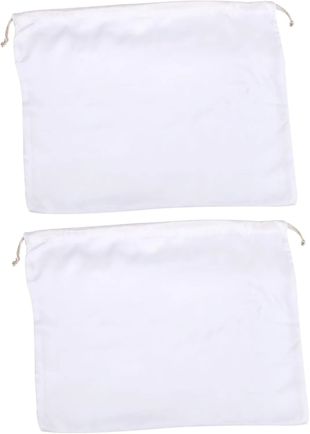 BESPORTBLE 2pcs Drawstring Storage Bag Household Storage Nylon Large Capacity Drawstring Black Silk Dustproof Easy to Use Cost-