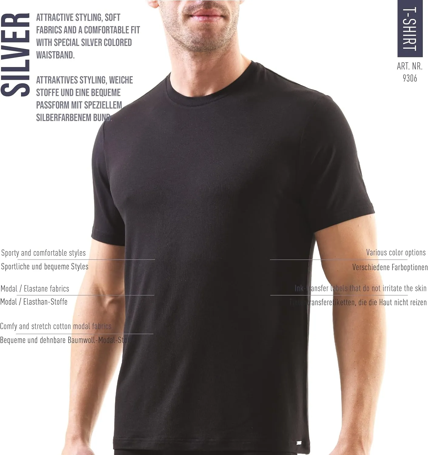 Blackspade Men's Short-Sleeved T-Shirt, S-XXL, Large Size Variety, T-Shirts for Men.