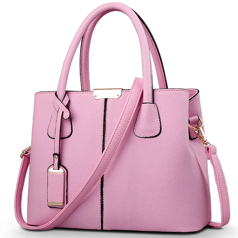 Bolsos women Bag Leather Handbag women Brand Tote bag Female shoulder Messenger Bags Travel bag sac a main femme