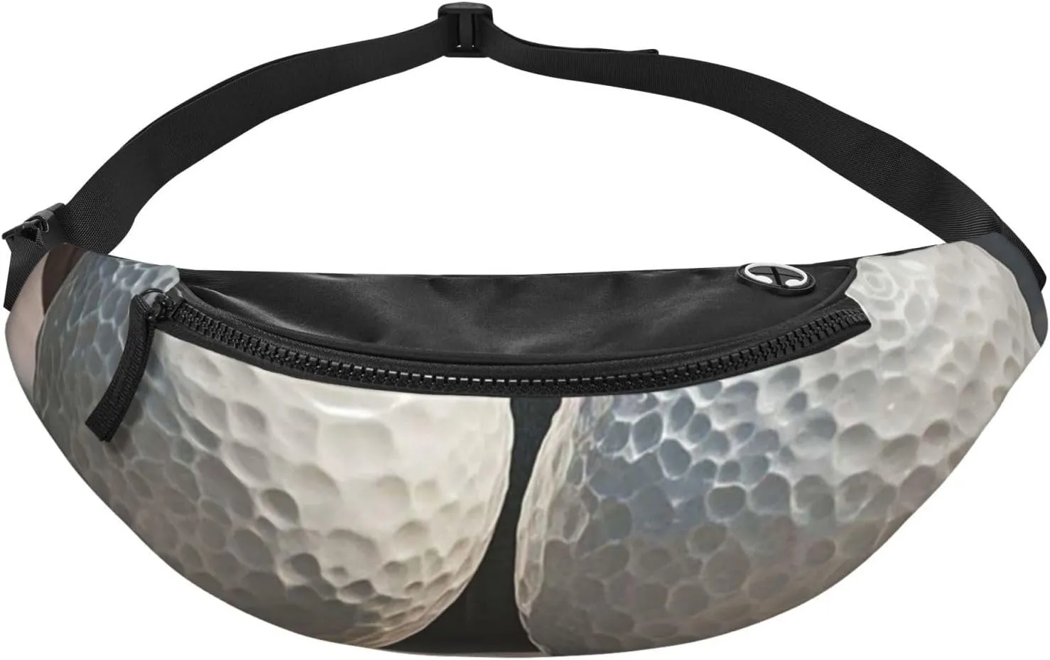 Bowling Balls Fanny Pack for Women Men Waist Bag Waterproof Belt Bag with Adjustable Strap