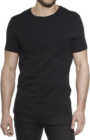 Bread & Boxers 2-Pack Crew-Neck T-Shirt Black M