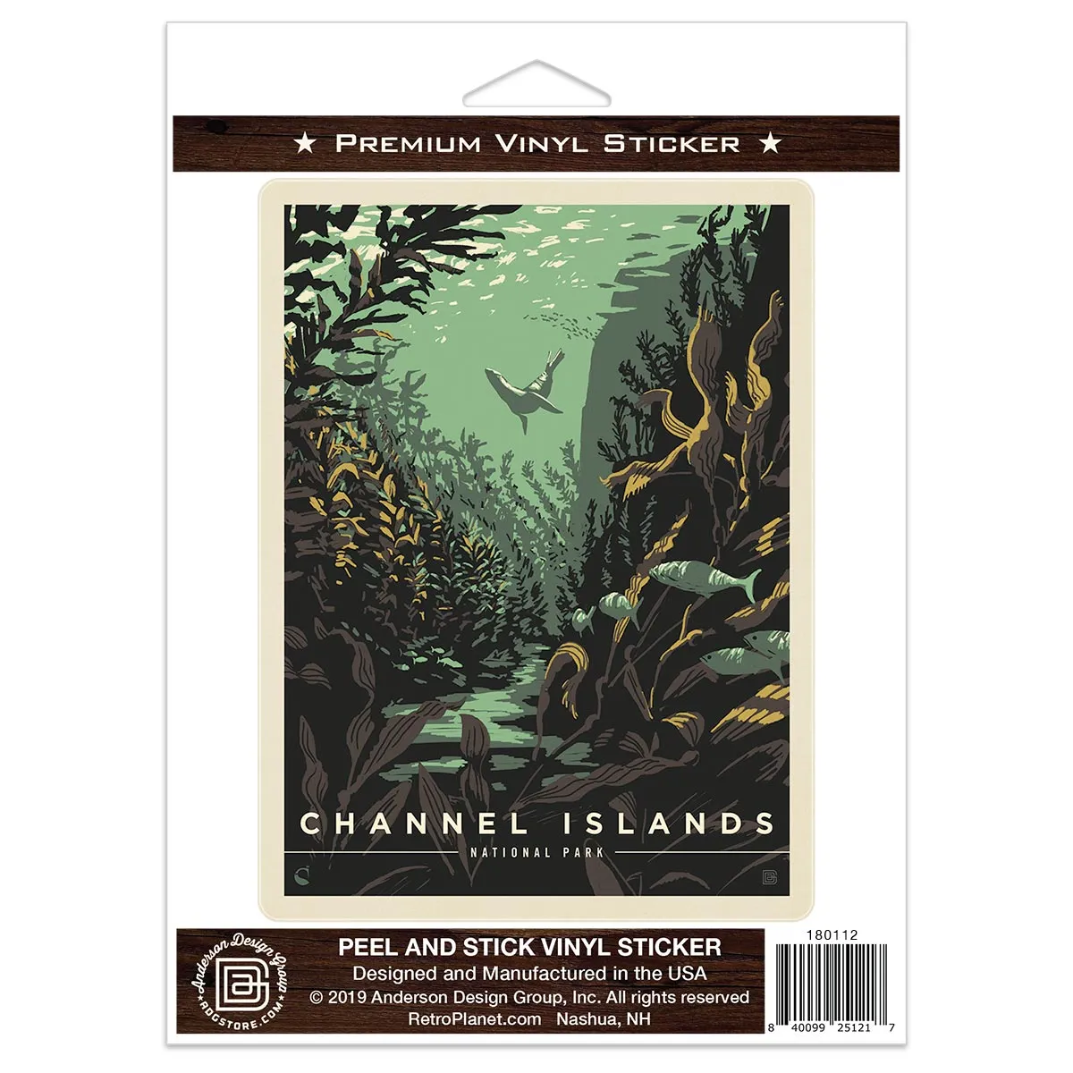 Channel Islands National Park California Vinyl Sticker