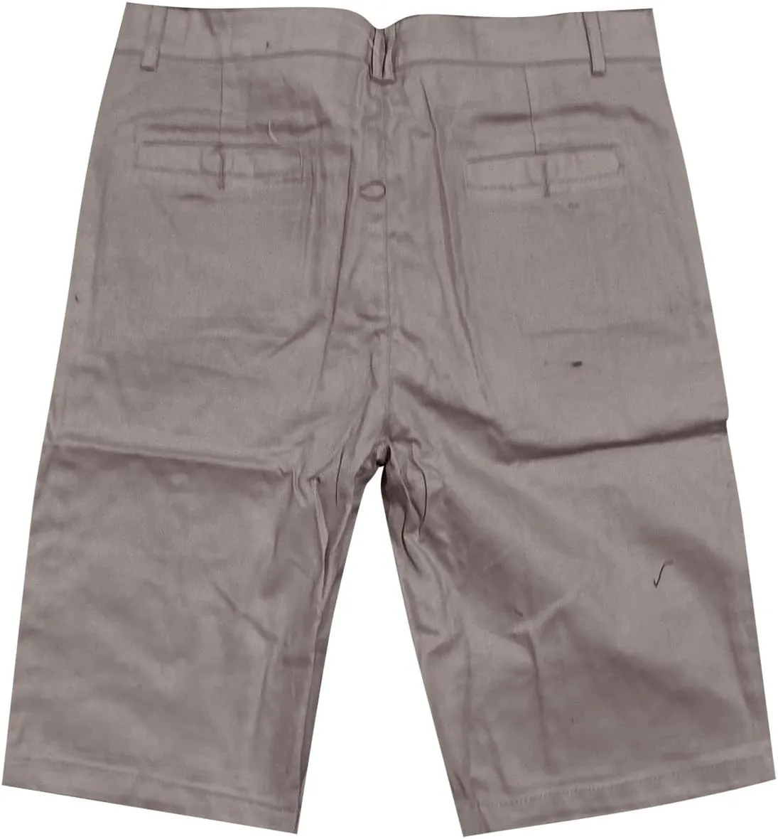 Compression Shorts Men Botton Dowm Slim Fit Shorts Skinny Chino Short Tapered Leg Stretch Sgorts with Pocket