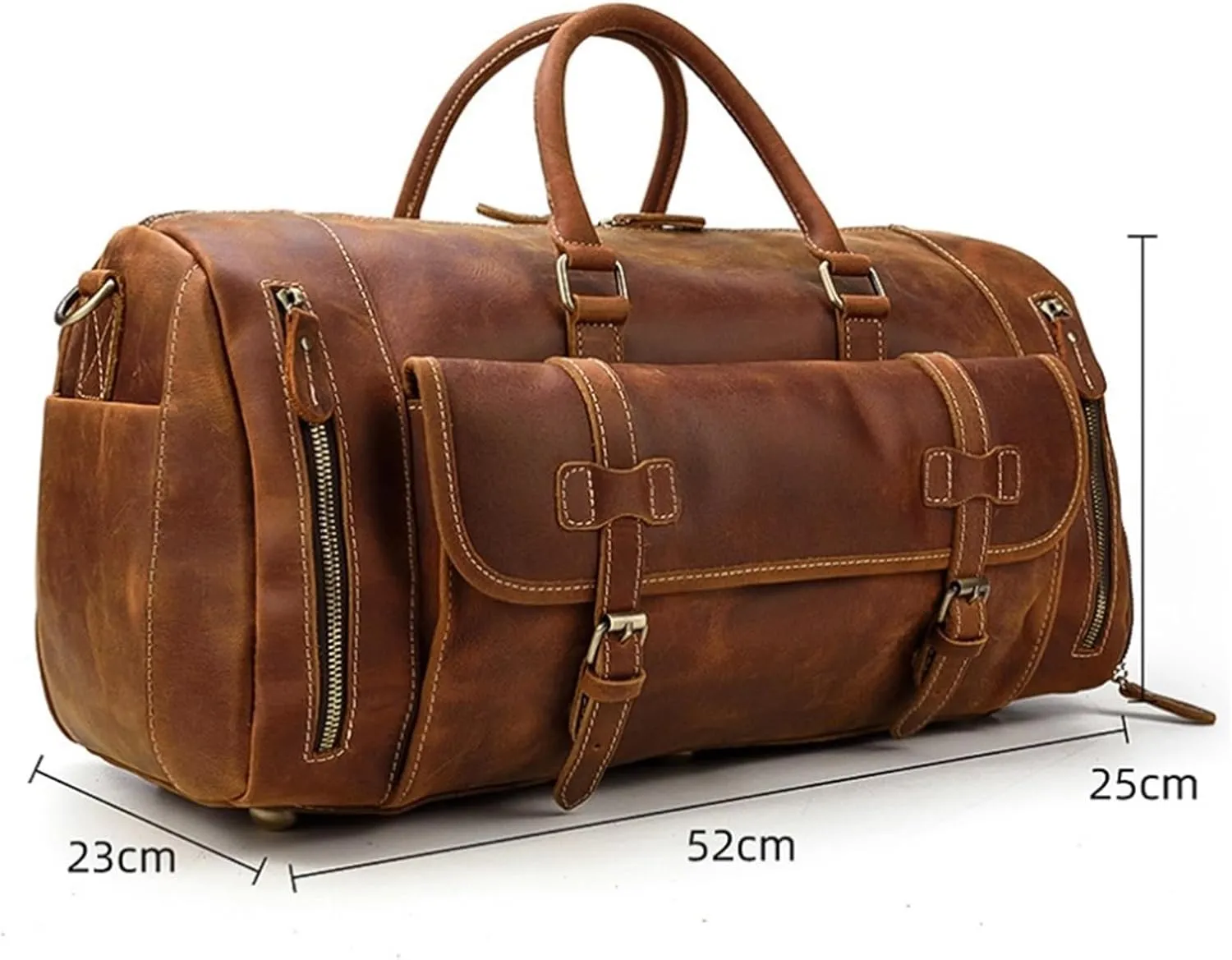 Convertible Suit Travel Bag 20inch Weekender Bag For Men Large Overnight Bag Travel Duffel Bag With Shoe Compartment hanging garment duffel bag (Color : B, Size : 52 * 23 * 25cm)