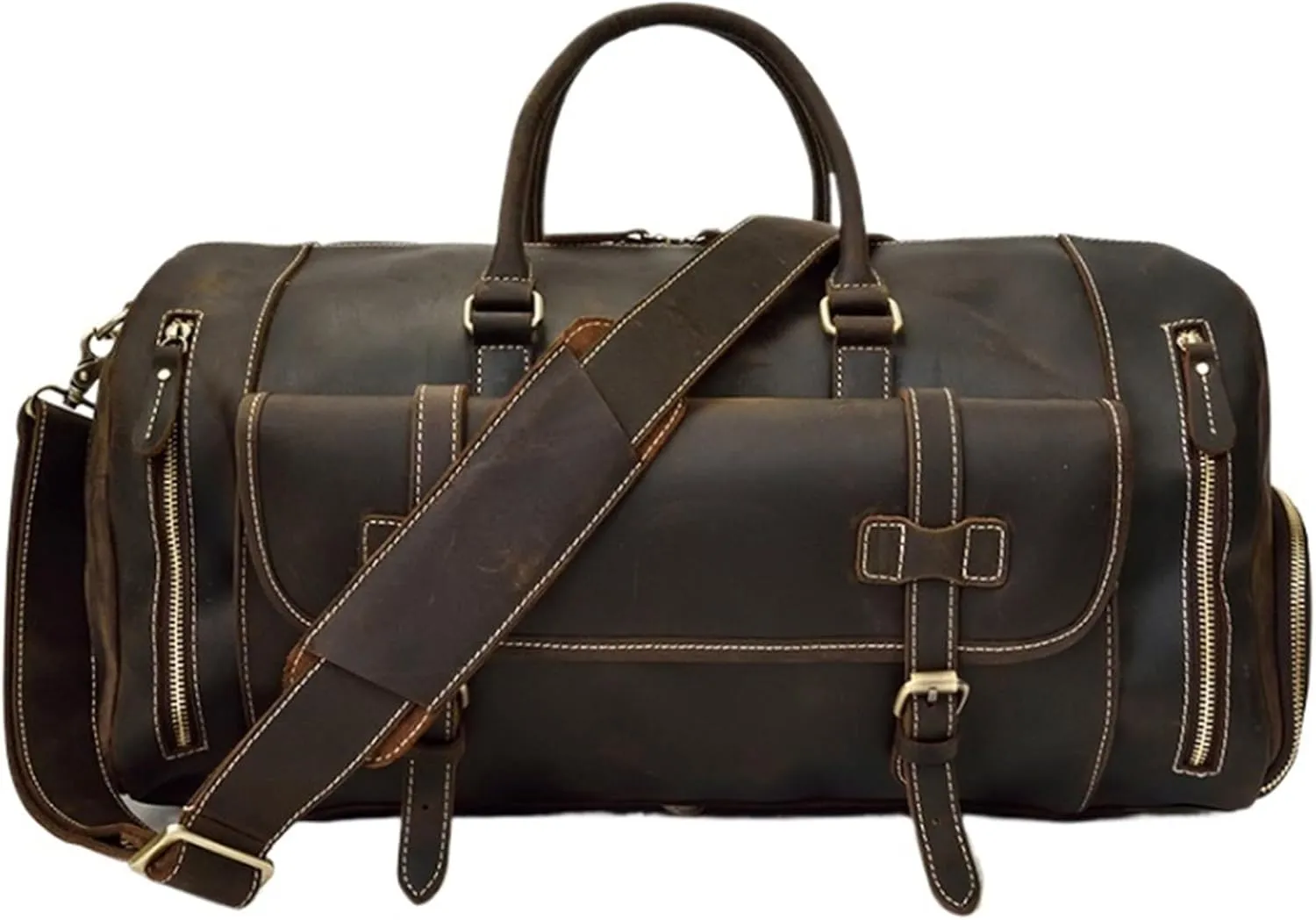 Convertible Suit Travel Bag 20inch Weekender Bag For Men Large Overnight Bag Travel Duffel Bag With Shoe Compartment hanging garment duffel bag (Color : B, Size : 52 * 23 * 25cm)