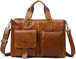 CSCDD Men Handbags Vintage Laptop Briefcases Office Shoulder Bags Tote Male Crossbody Messenger Bags