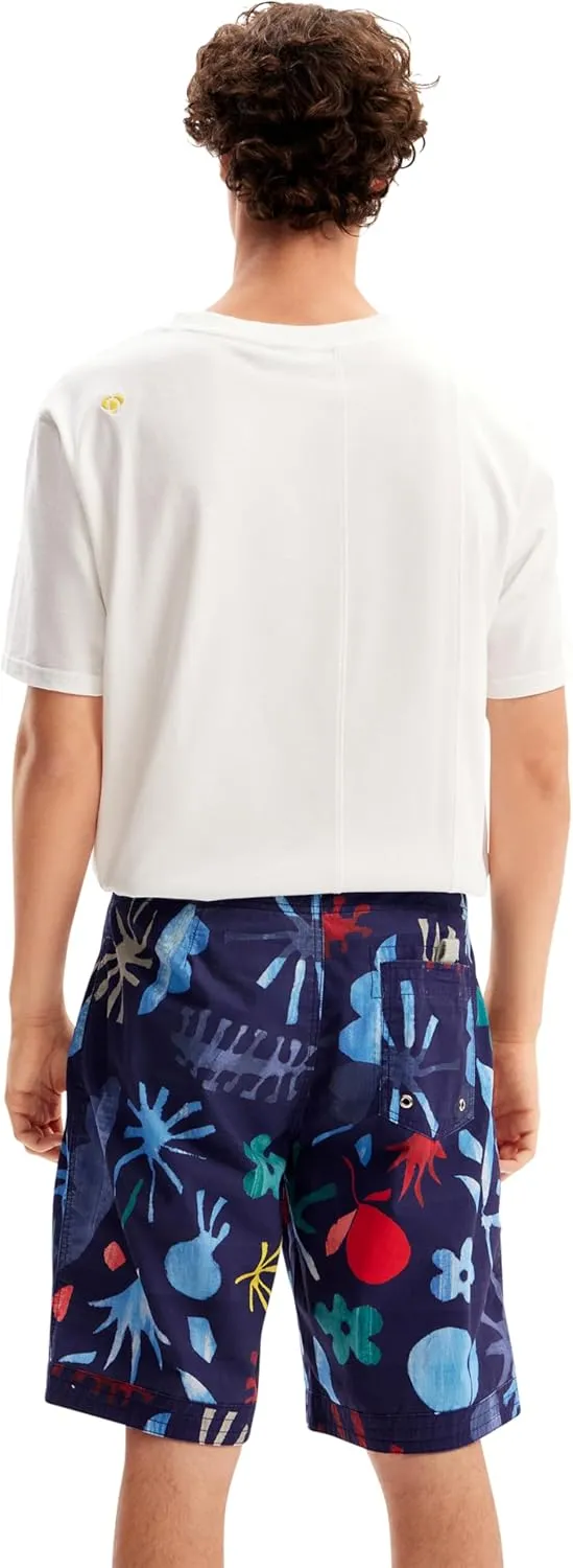 Desigual Men's Standard Man Woven Board Shorts