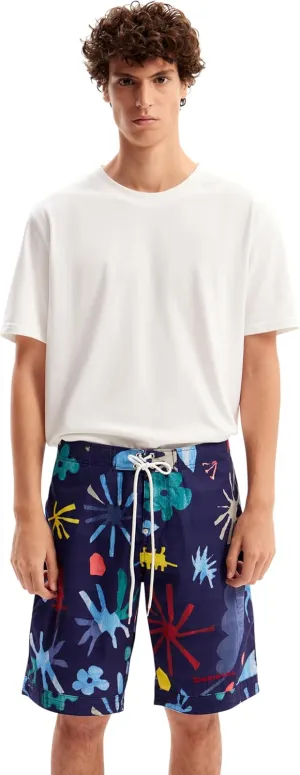Desigual Men's Standard Man Woven Board Shorts