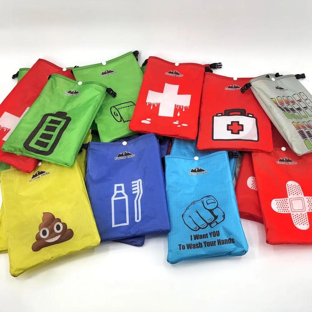 Ditty Bags - Printed Dry Bags (Challenge D50T fabric)