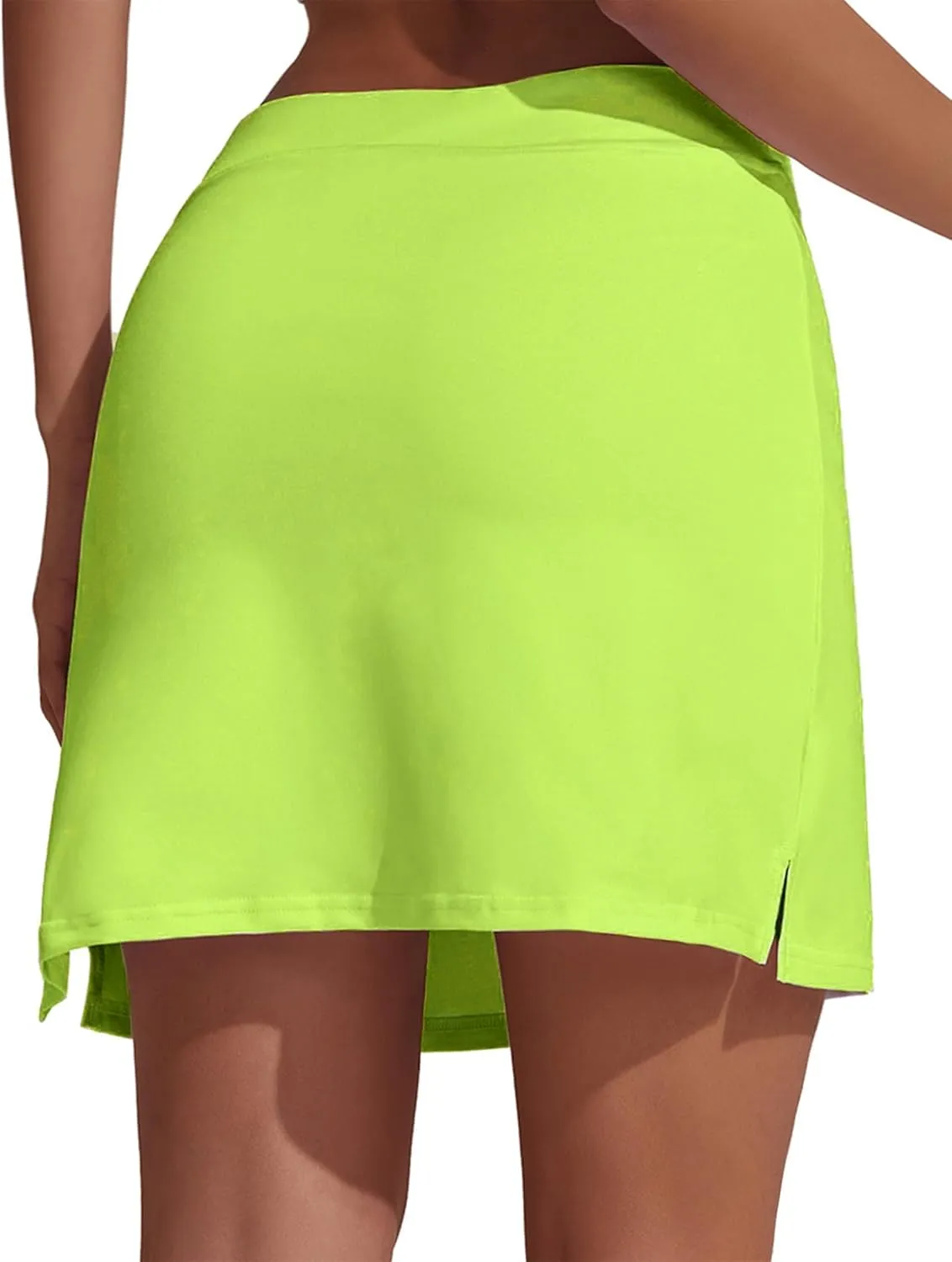 Ekouaer Golf Skorts for Woman High Waisted Active Skort Lightweight Tennis Skirt with 2 Pockets Workout Pickleball Sports