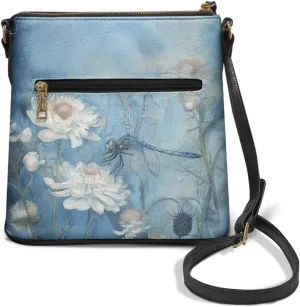 FOR U DESIGNS Leather Crossbody Bags for Women Shoulder Bags for Work Travel Sling Bag