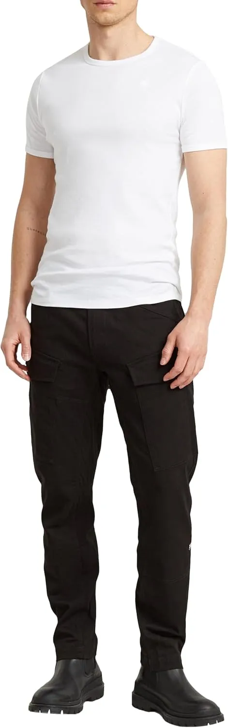 G-STAR RAW Men's Base Layer Crew Neck Short Sleeve T-Shirt 2-Pack