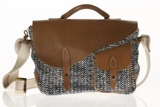 Handy Bag by SOSH - Women Utility Bag, Cotton Canvas & Leather, 4 Colors available