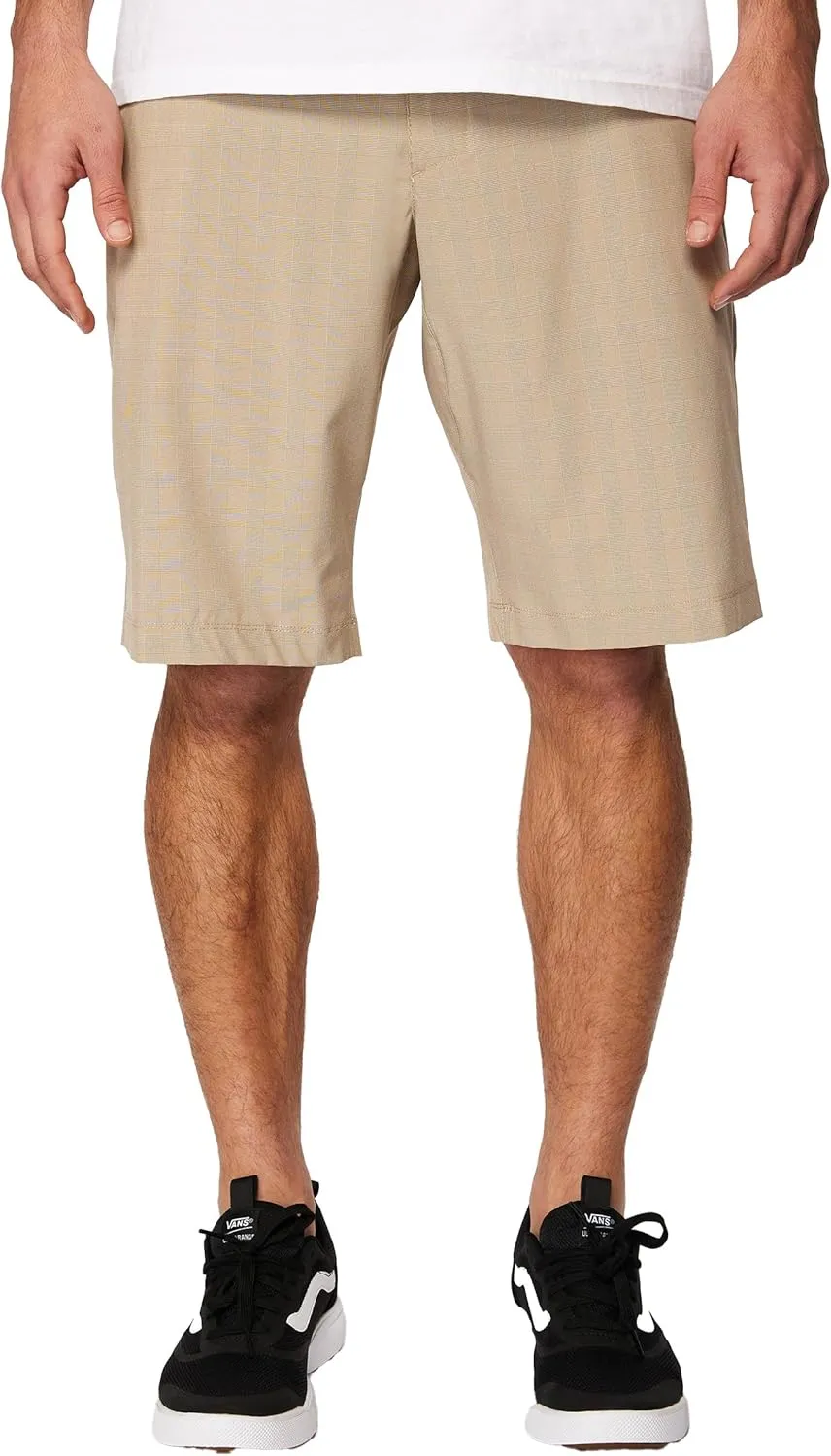 Hang Ten Men's 21 Inch Wharf Hybrid Shorts - Quick Dry Mens Shorts with Stretch Fabric and Pockets