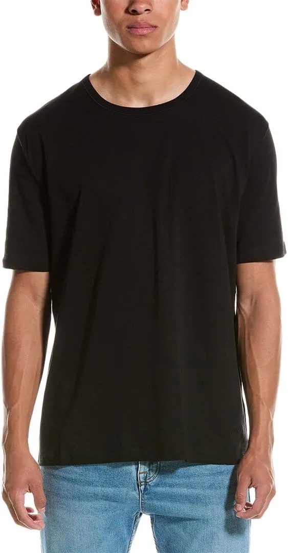 HUGO Men's 3-Pack Round Neck Regular Fit Short Sleeve T-Shirts