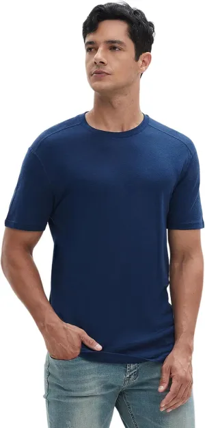 Iguana Men's 100% Merino Wool T Shirts - Organic Lightweight Base Layer Undershirts