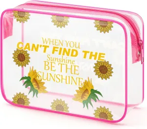 Inspirational Gift for Women Makeup Bag Motivational Christmas Birthday Gift for Mom Friends Teacher Coworker Cosmetic Bag Inspirational Graduation Gift for Daughter Travel Pouch Toiletry Bag