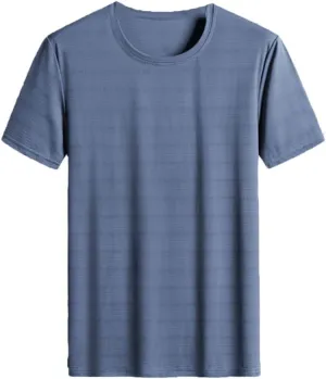 keusyoi Oversized Ice Silk Mesh Tshirt for Men Summer Short Sleeve Tee Tops Men's Quick Dry T-Shirt Running Tshirt