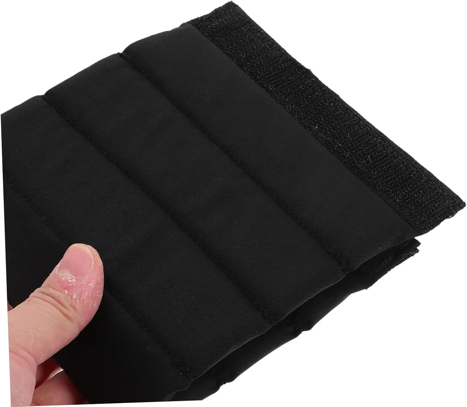KICHOUSE 2pcs Camera Bag Divider Dividers Baggies Camera Bag Inserts Camera Insert for Backpack Divider for Camera Bag Divider for Bag Accessories N Gray Suede Roller Partition Compartment, Black