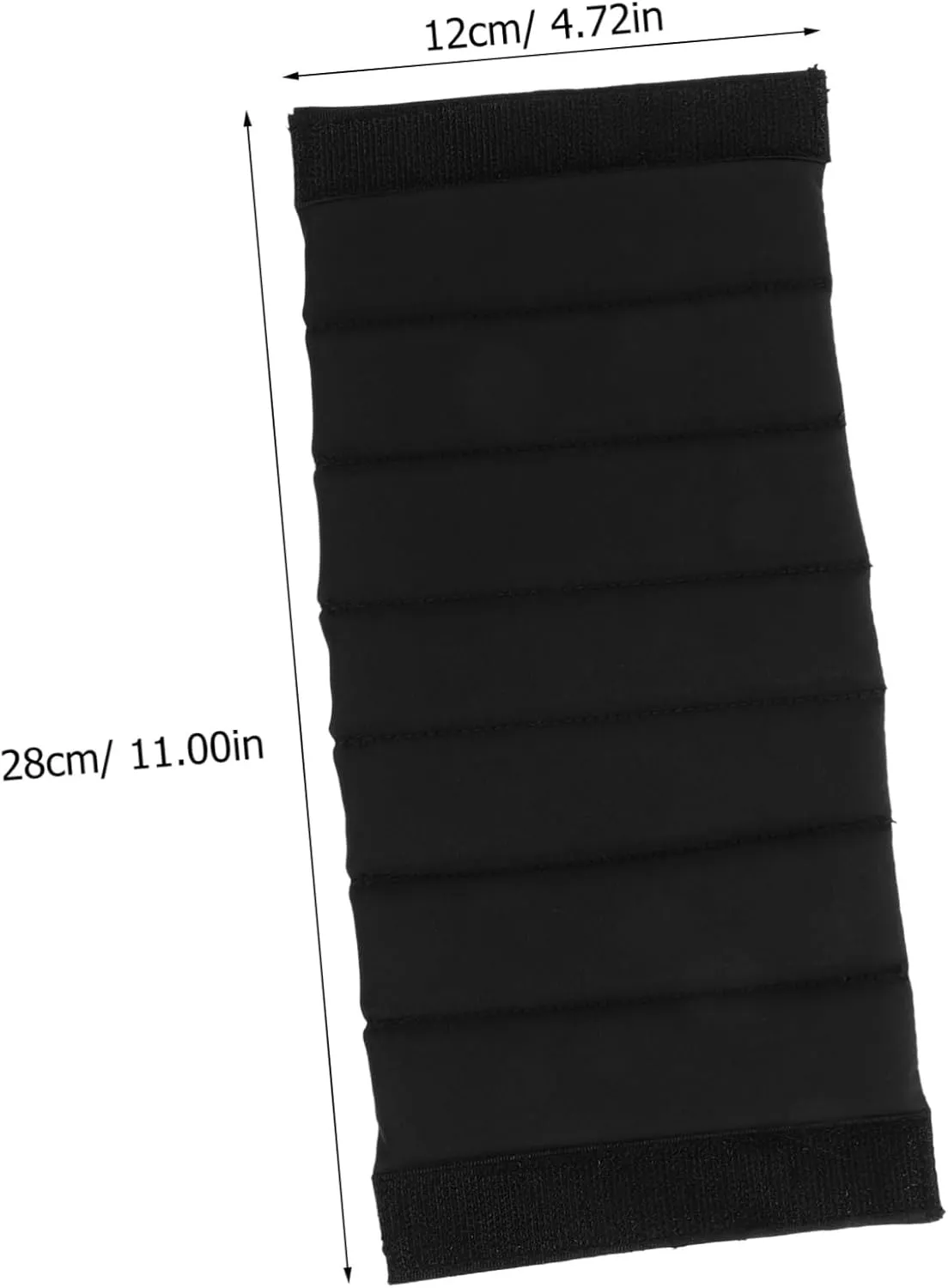 KICHOUSE 2pcs Camera Bag Divider Dividers Baggies Camera Bag Inserts Camera Insert for Backpack Divider for Camera Bag Divider for Bag Accessories N Gray Suede Roller Partition Compartment, Black