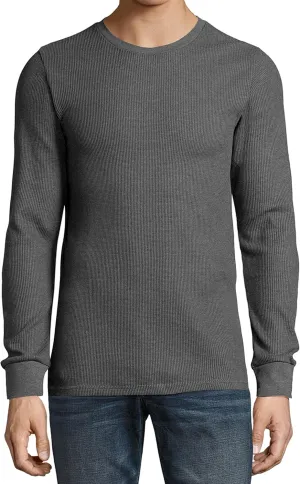 Ma Croix Premium Mens Thermal T Shirts Waffle Pattern Heavyweight Longsleeve Soft Big Tall Active Cotton Knit
