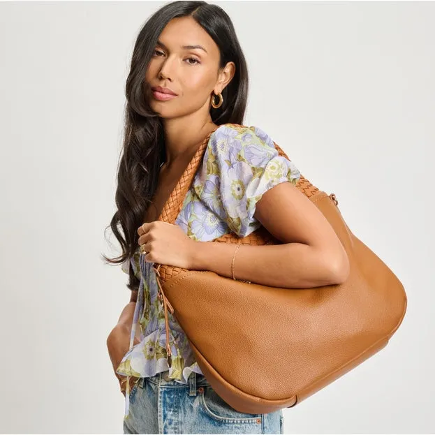 Maddie Woven Hobo Bag