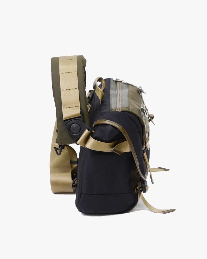 Master-Piece Potential Messenger Bag - Olive / Black