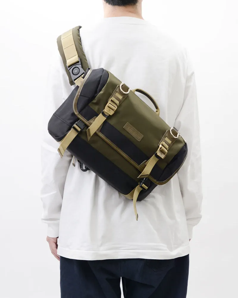 Master-Piece Potential Messenger Bag - Olive / Black