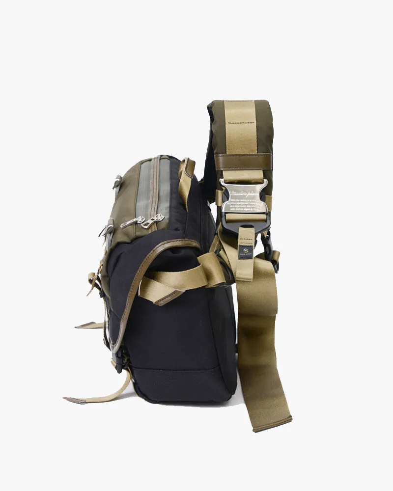 Master-Piece Potential Messenger Bag - Olive / Black