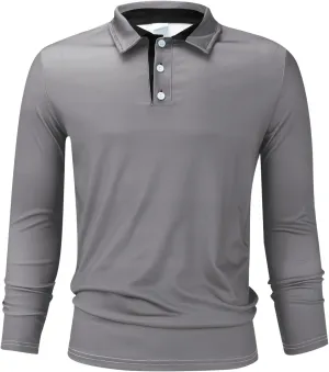 Mens Clothes Turtleneck Plush Sweater Men's Button Pullover Plush Sweater with Pocket Quick Dry Polyester Tshirts