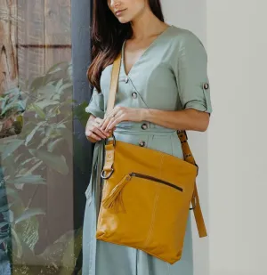 Messenger Handbag Leather