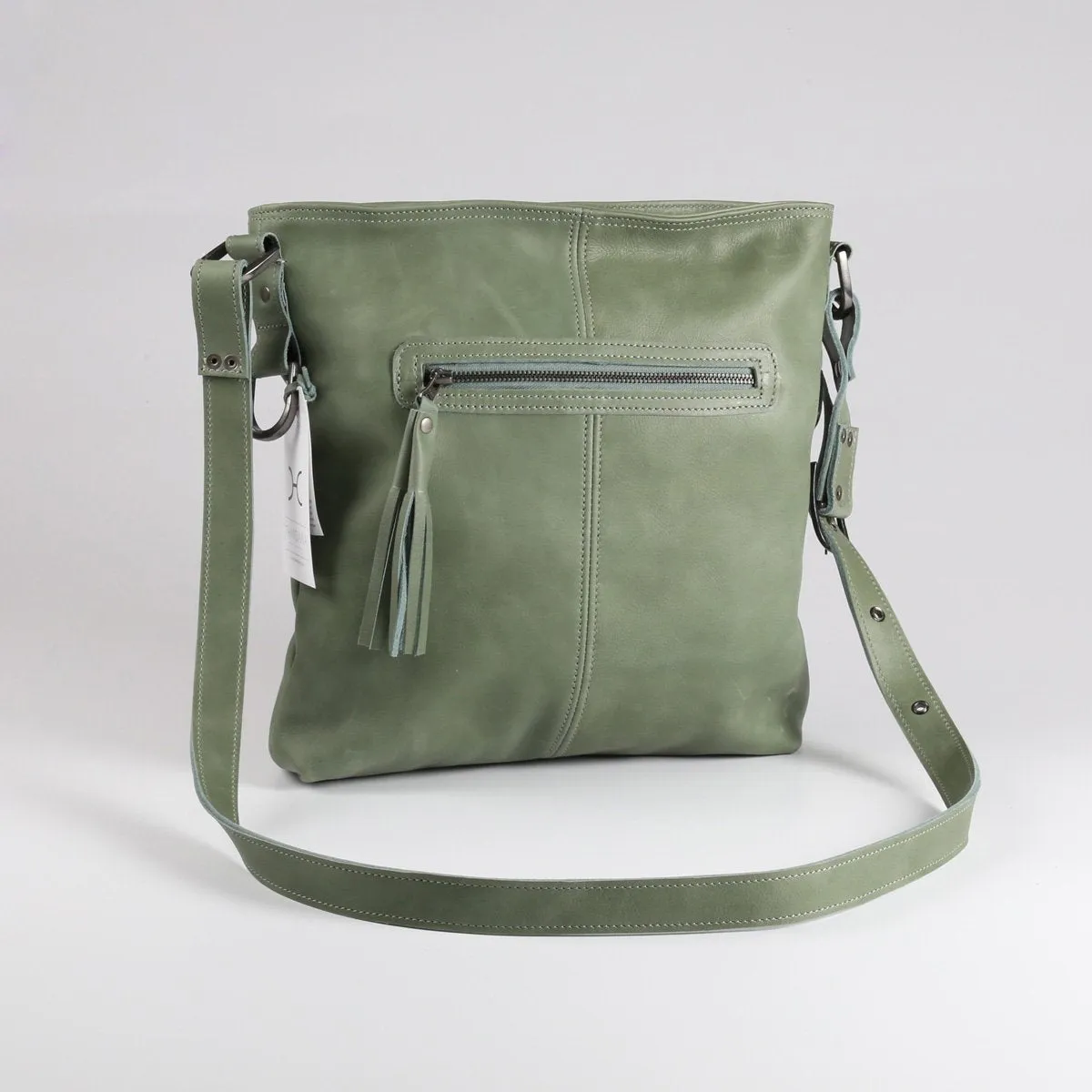 Messenger Handbag Leather