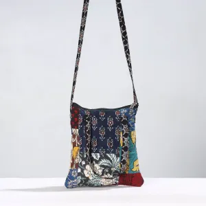 Multicolor - Handmade Quilted Cotton Patchwork Sling Bag 48