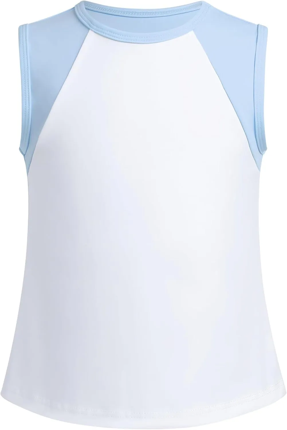 ODASDO Girls Tennis Golf Outfit Sleeveless Dress Tank Top with Pocket Shorts Skorts Set Sportswear Workout Athletic Clothes