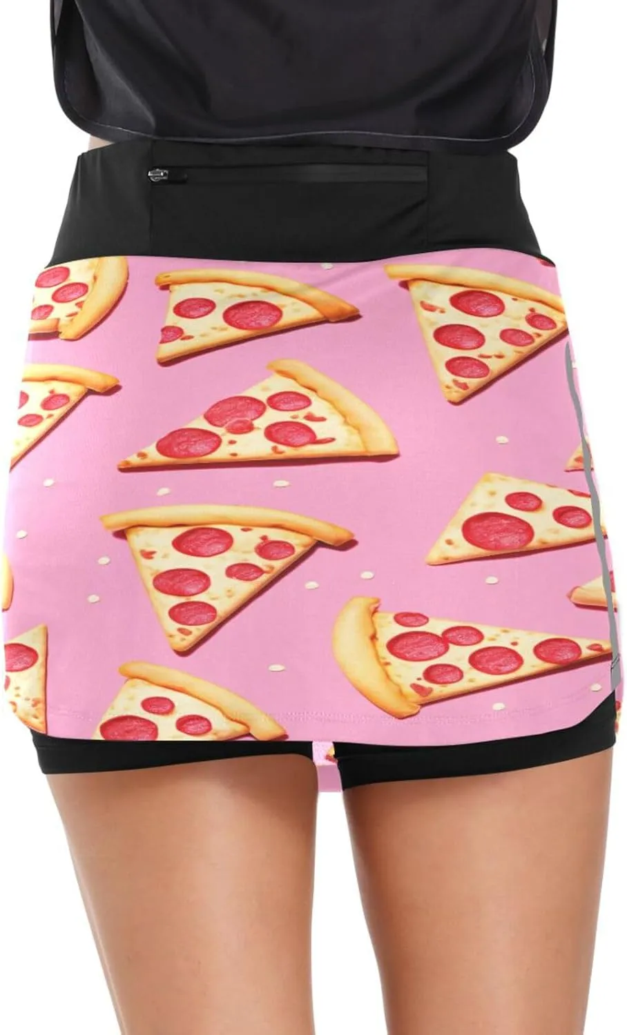 Red Lobster Athletic Skorts for Women with Pockets High Waist Skirt for Running Tennis Golf Workout