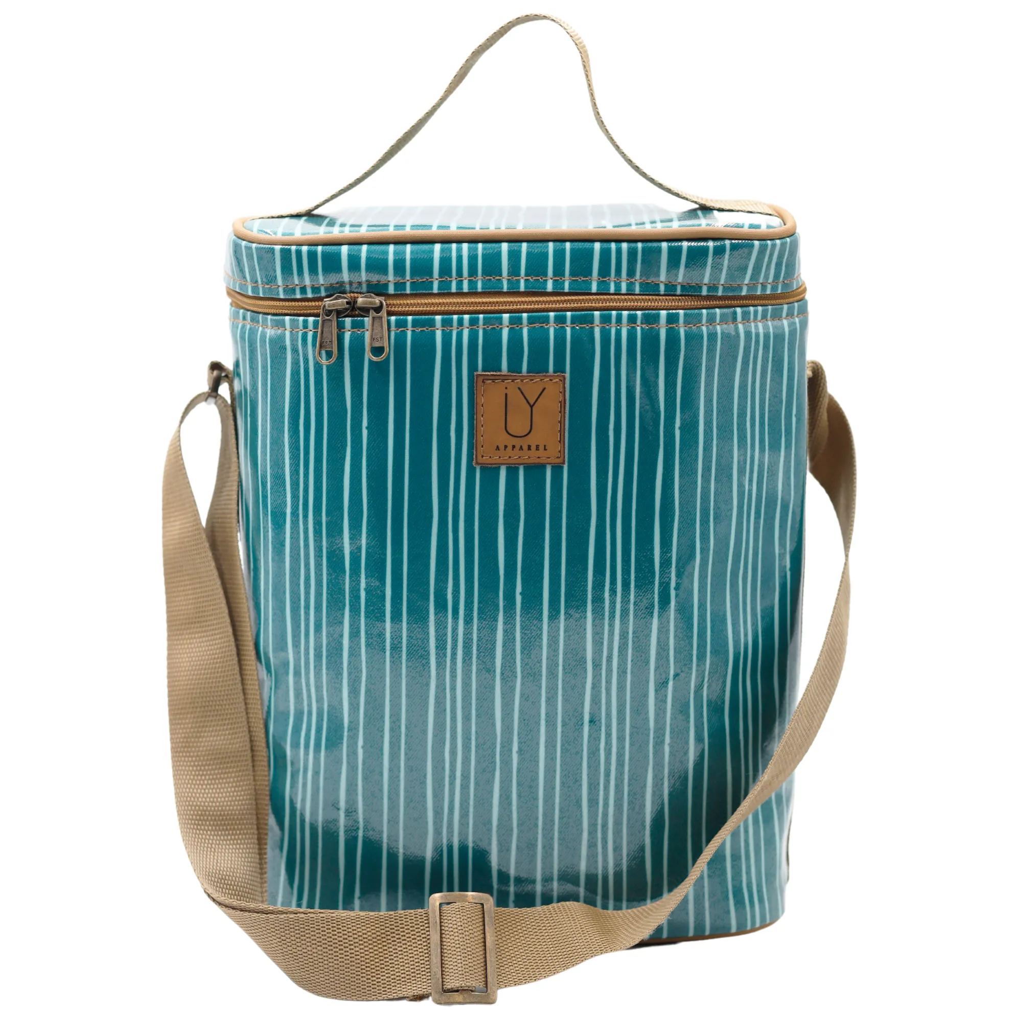 Sling Cooler - Stripe Green