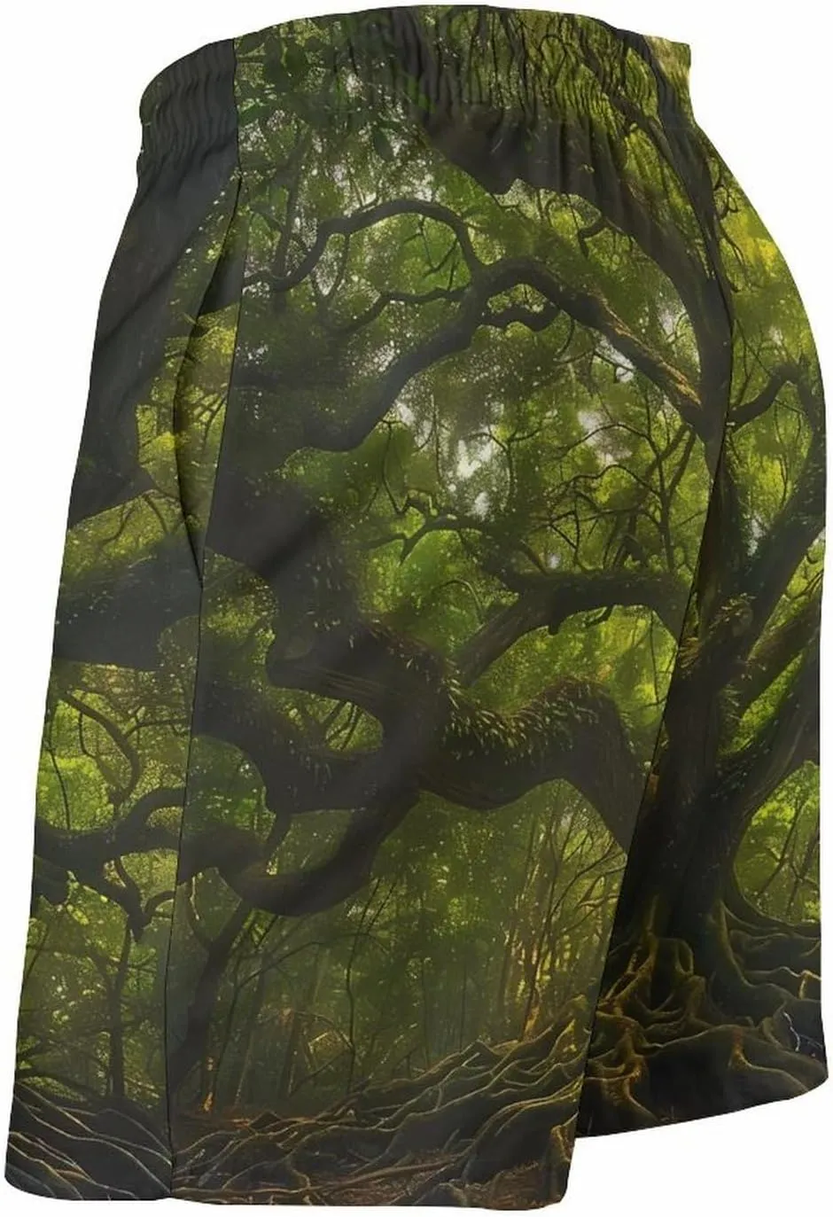 South Carolina Angel Oak Tree Men's Swim Trunks Quick Dry Board Shorts Breathable Summer Beach Shorts Bathing Suits