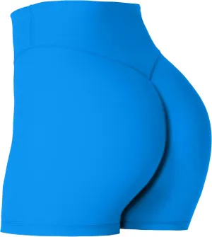 Sunzel No Front Seam High Waist Biker Shorts for Women, Squat Proof Yoga Workout Gym Bike Shorts