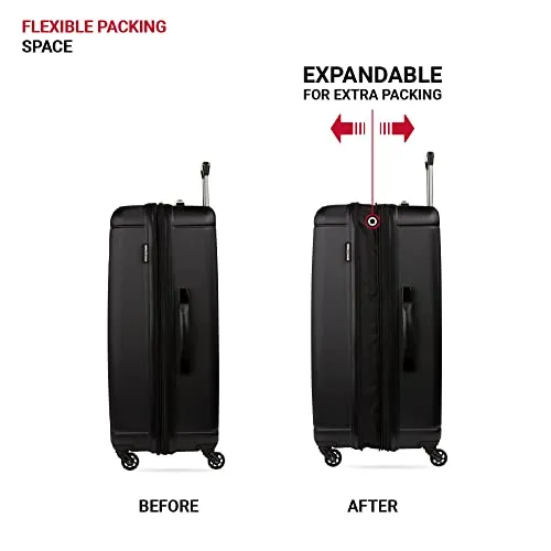 SwissGear 6297 Hardside Expandable Luggage with Spinner Wheels