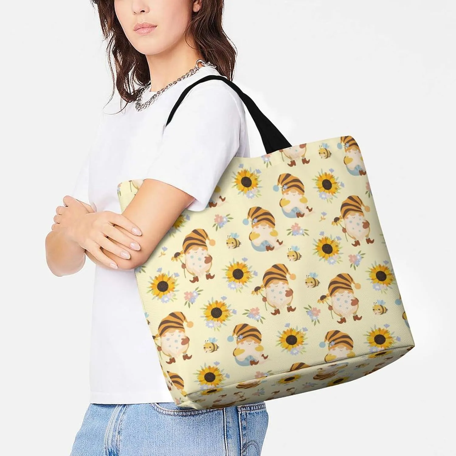 Tote Bag Aesthetic Tote Bag for Women Teacher Shopping Gift Beach Bag