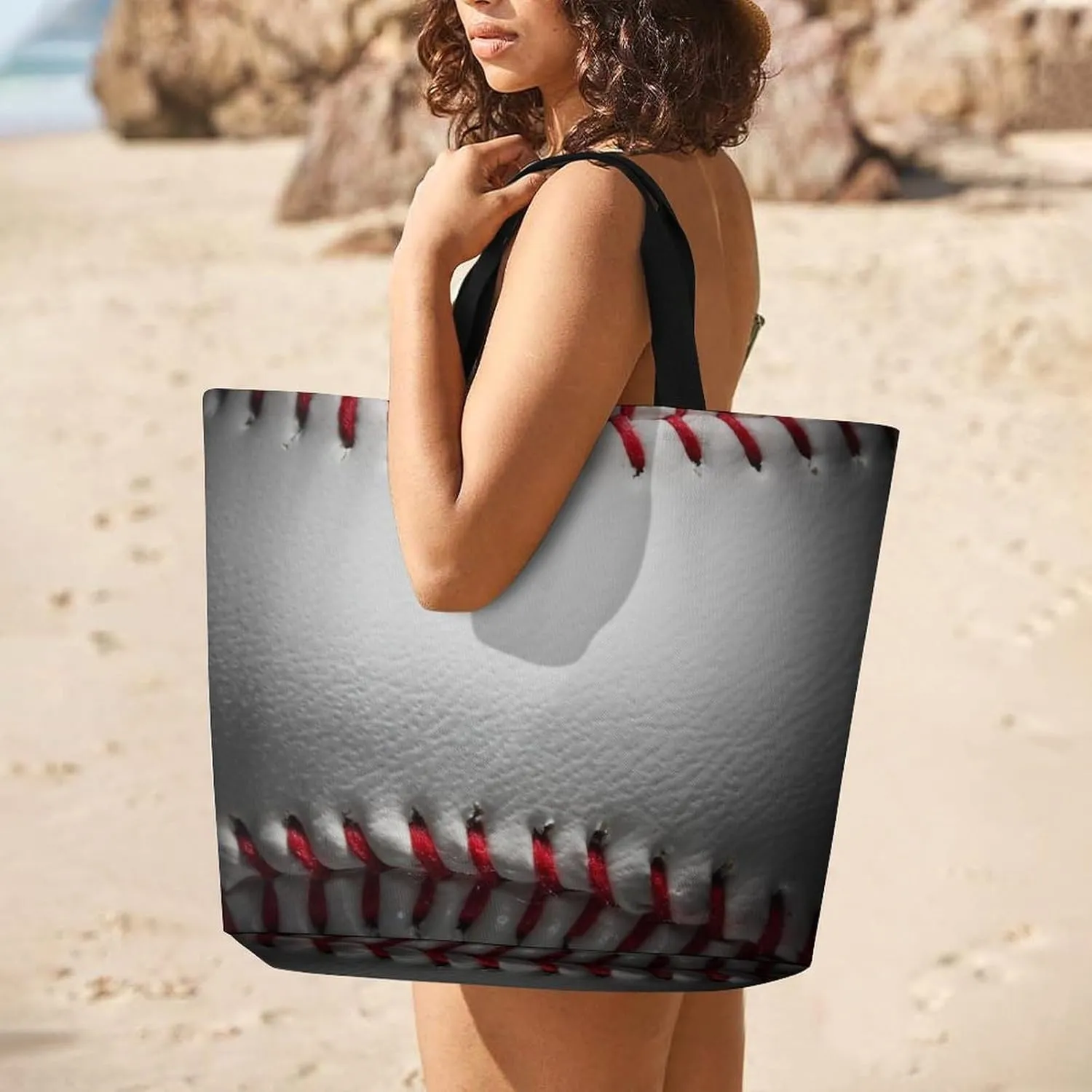 Tote Bag for Women Beach Bag Reusable Grocery Bag Shopping Bag for Travle Gym