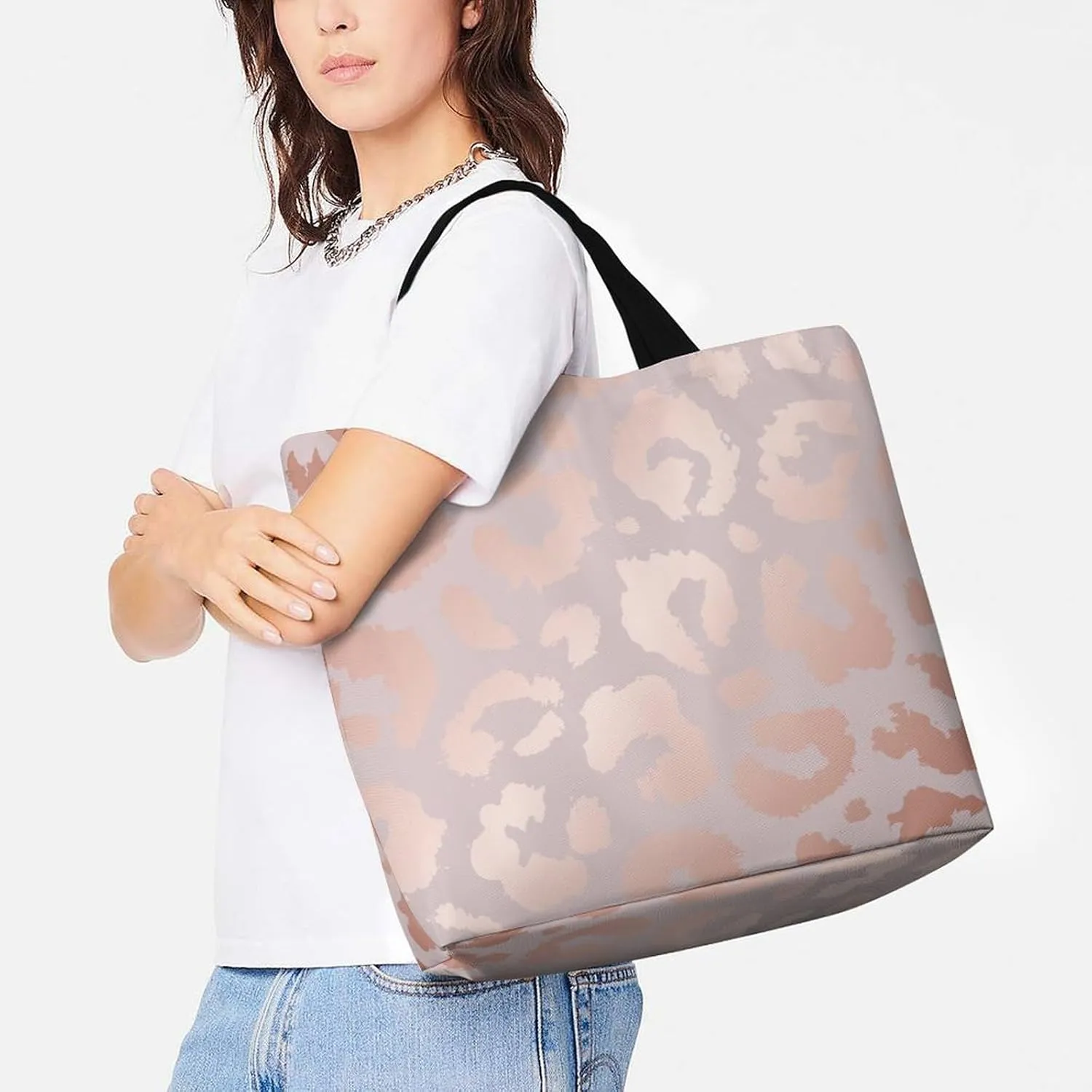 Tote Bag for Women Beach Bag Reusable Grocery Bag Shopping Bag for Travle Gym