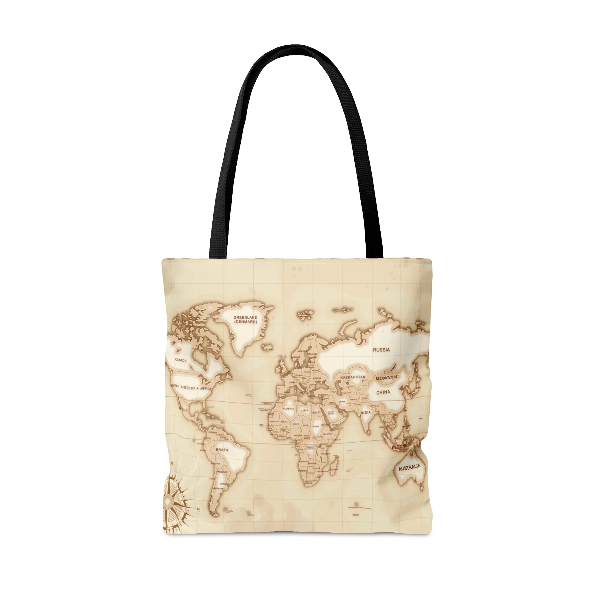 Tote Bag, World Map